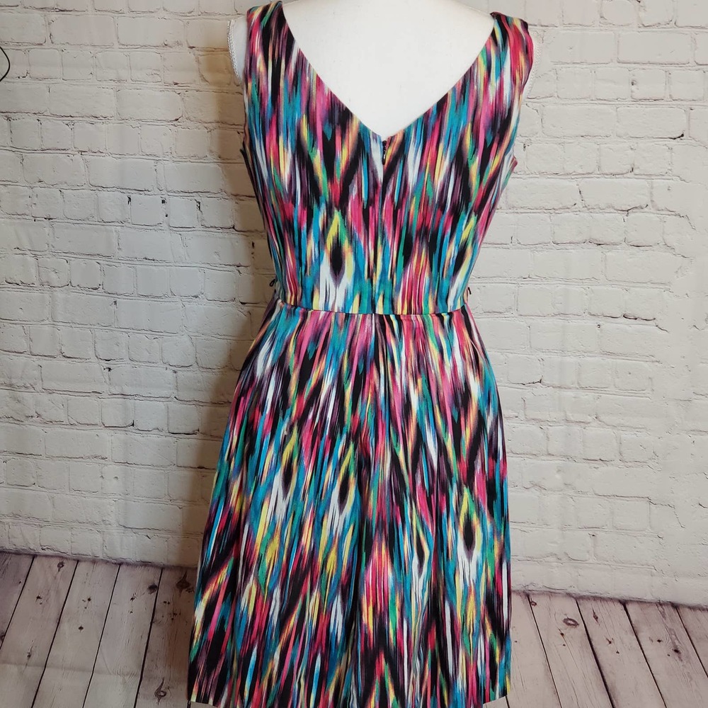 Calvin Klein Multicolor Sleeveless Dress  8 M0293